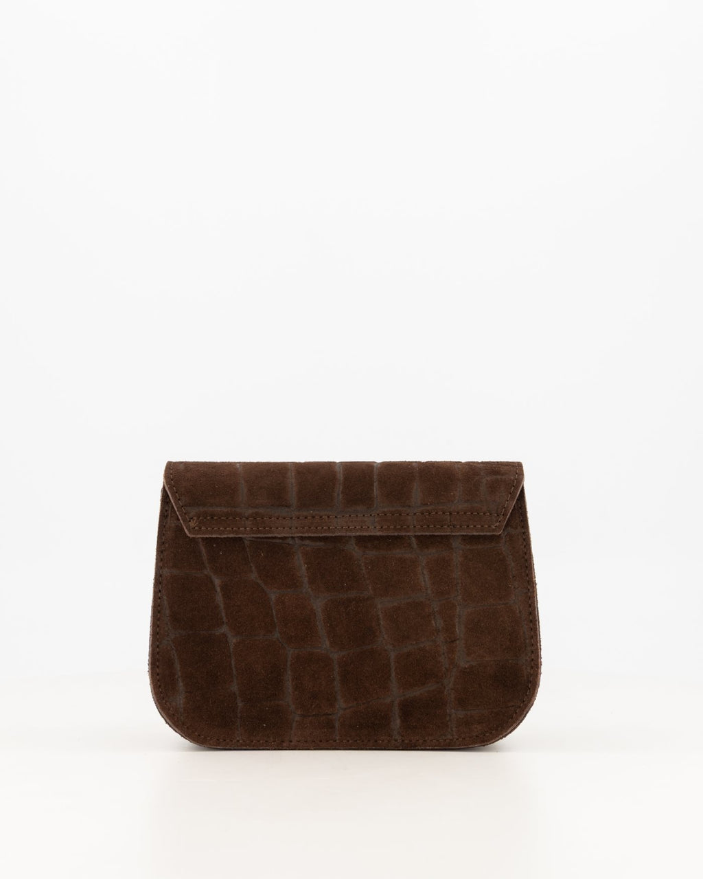 Suede Croco Schoudertas