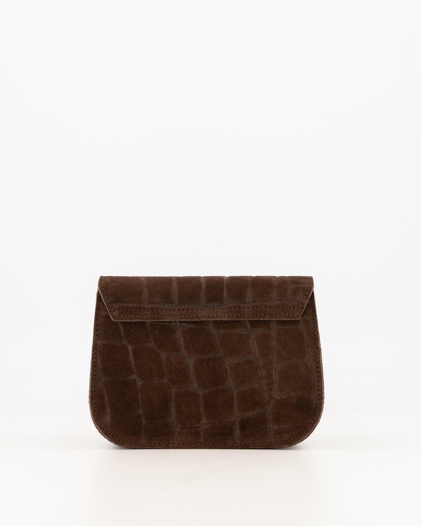 Suede Croco Schoudertas