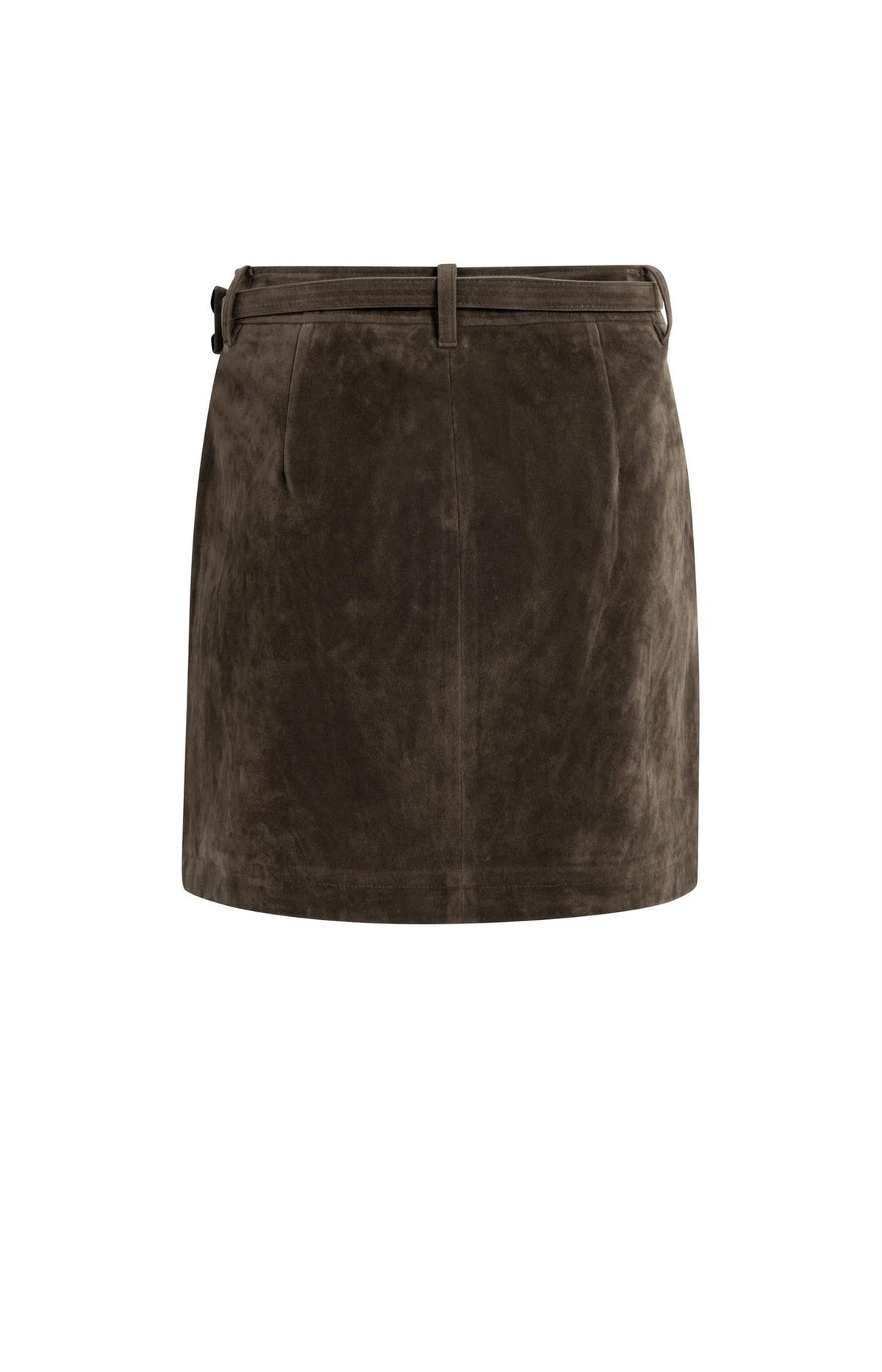 Suède Minirok met Riem