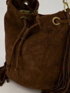 Suede Schoudertas