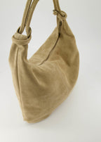 Suede Schoudertas