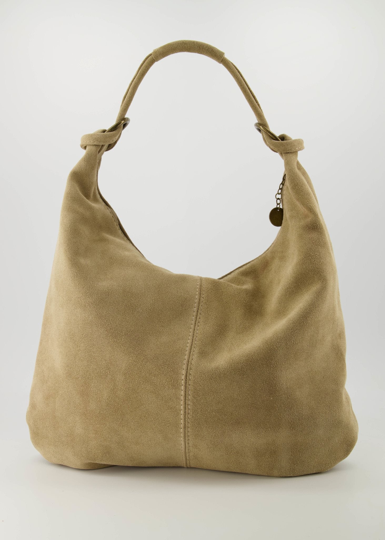 Suede Schoudertas