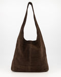 Suede Schoudertas