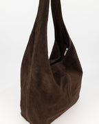 Suede Schoudertas