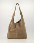 Suede Schoudertas