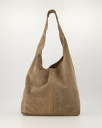Suede Schoudertas