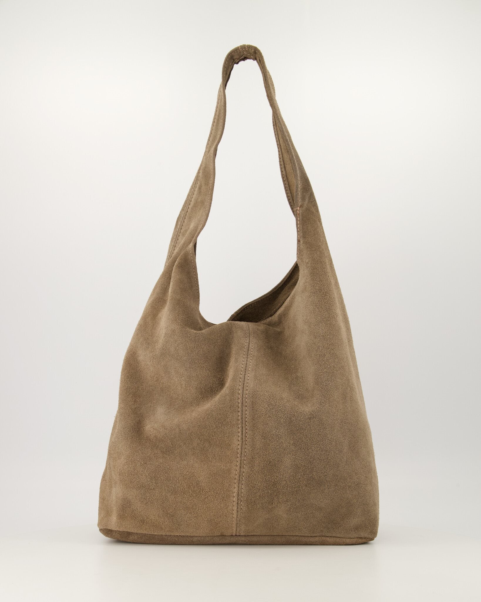 Suede Schoudertas
