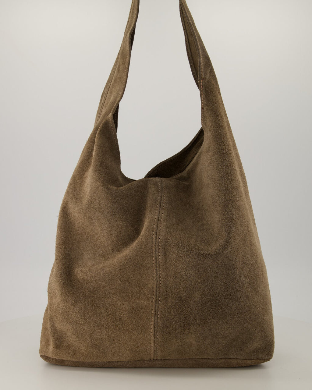 Suede Schoudertas