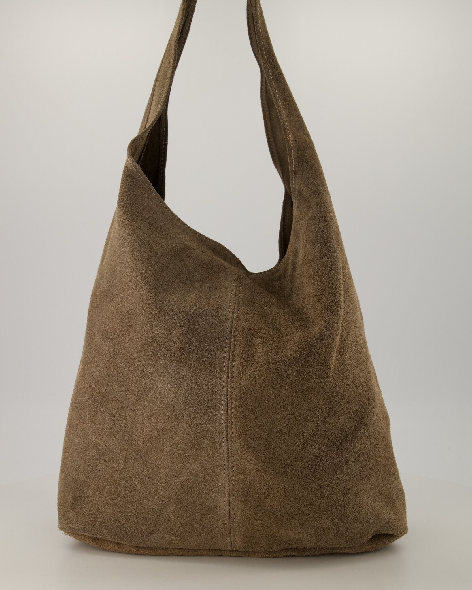 Suede Schoudertas