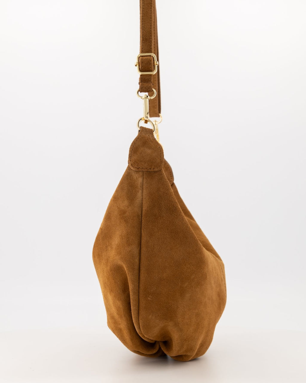Suede Schoudertas