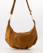 Suede Schoudertas