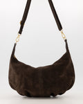 Suede Schoudertas