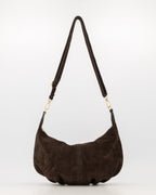 Suede Schoudertas