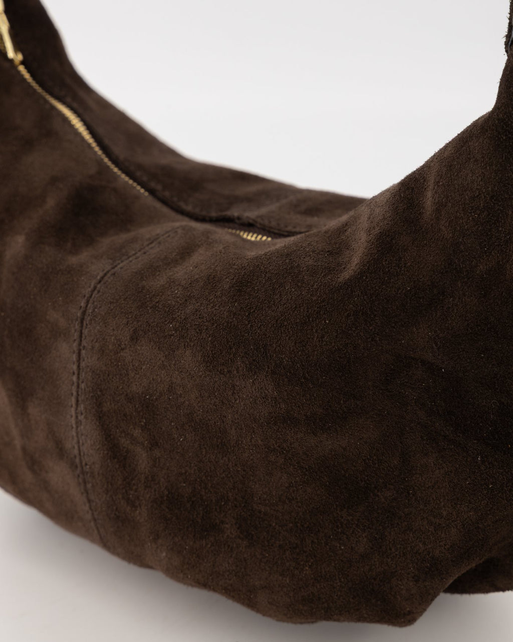 Suede Schoudertas
