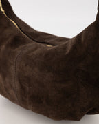 Suede Schoudertas