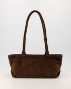 Suede Schoudertas