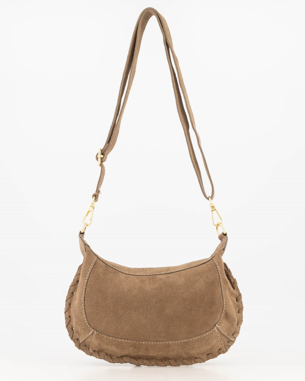 Suede Schoudertas