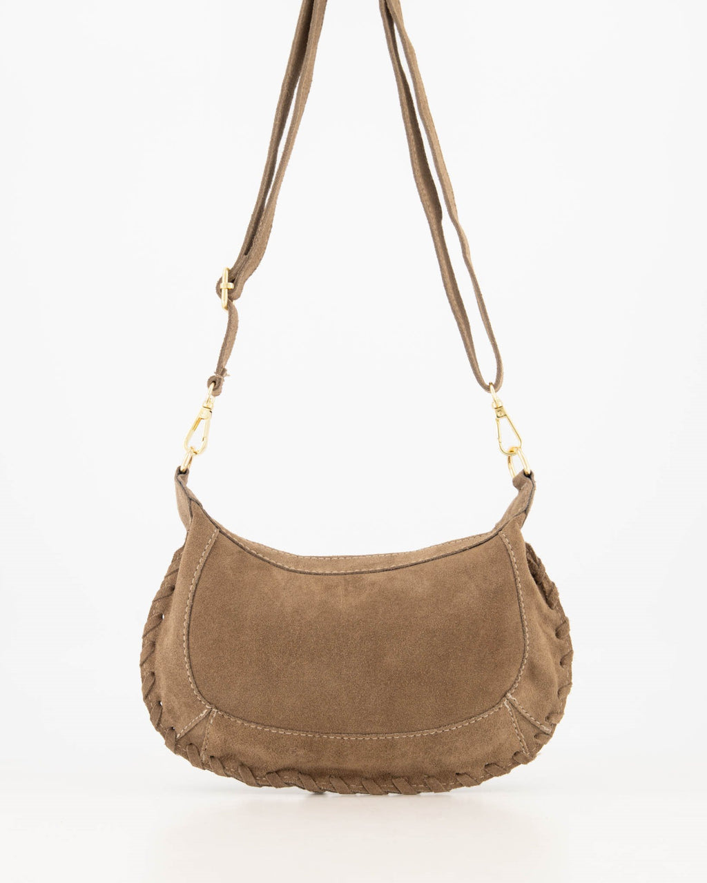 Suede Schoudertas