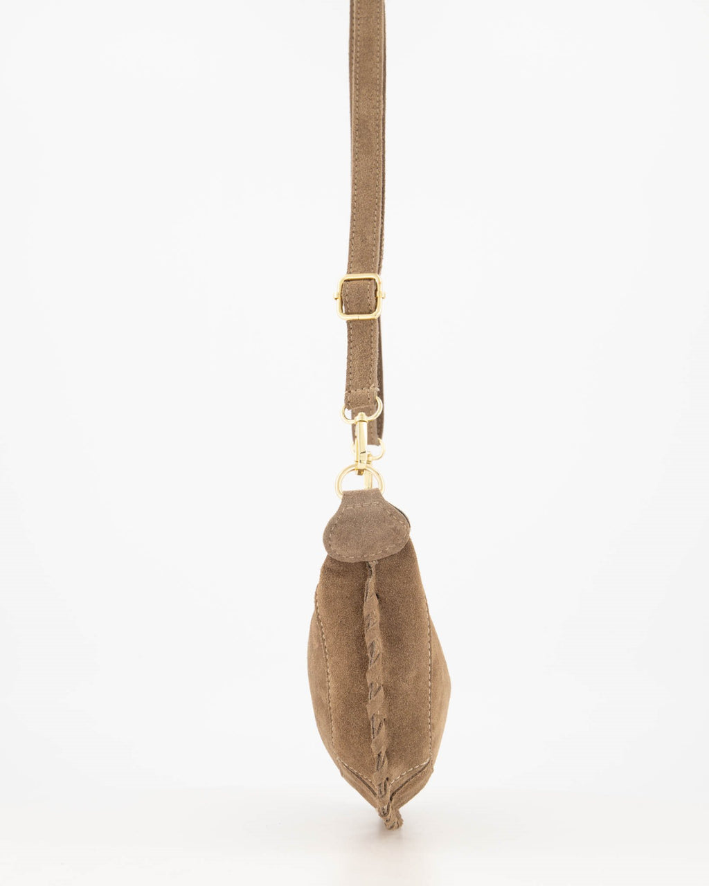 Suede Schoudertas