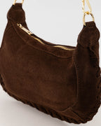 Suede Schoudertas