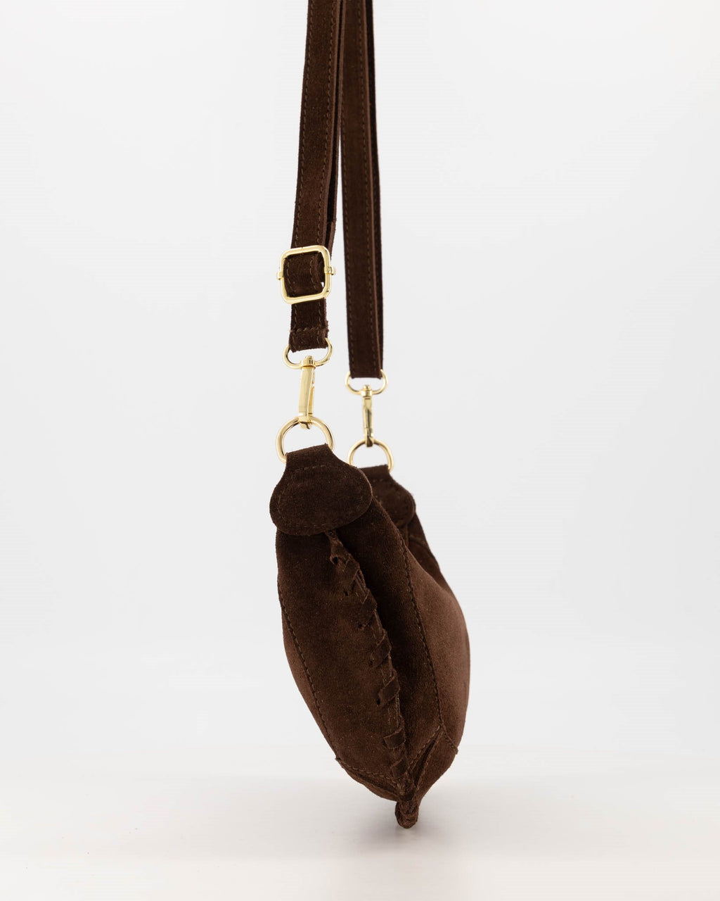 Suede Schoudertas