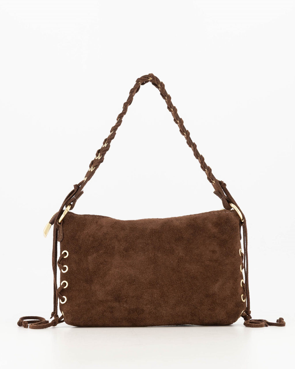 Suede Schoudertas