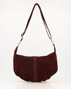 Suede Schoudertas