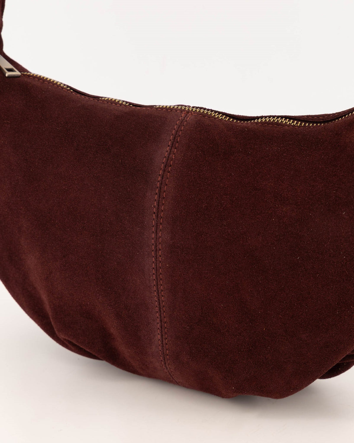 Suede Schoudertas
