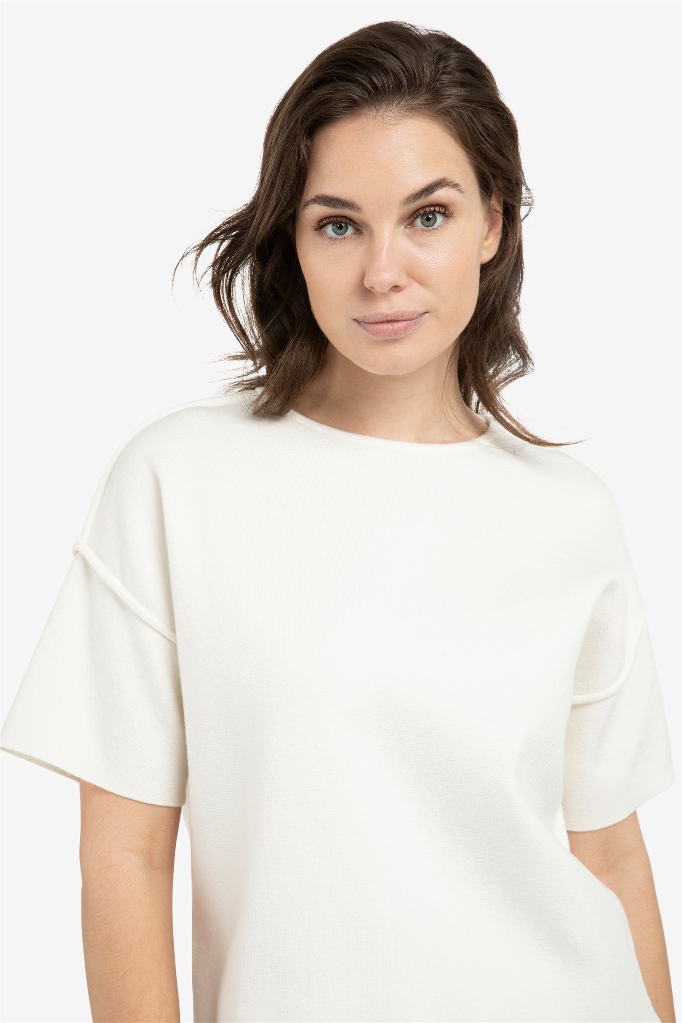 Sweater met Naaddetails