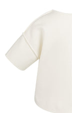 Sweater met Naaddetails