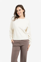 Sweater met Vleermuismouwen