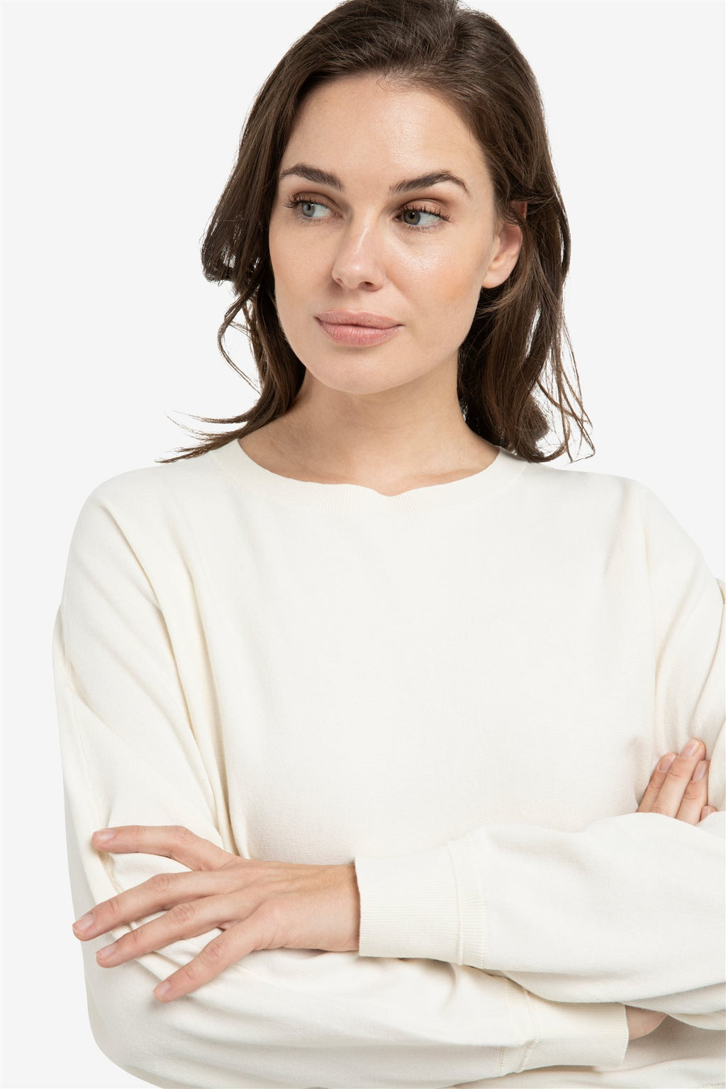 Sweater met Vleermuismouwen