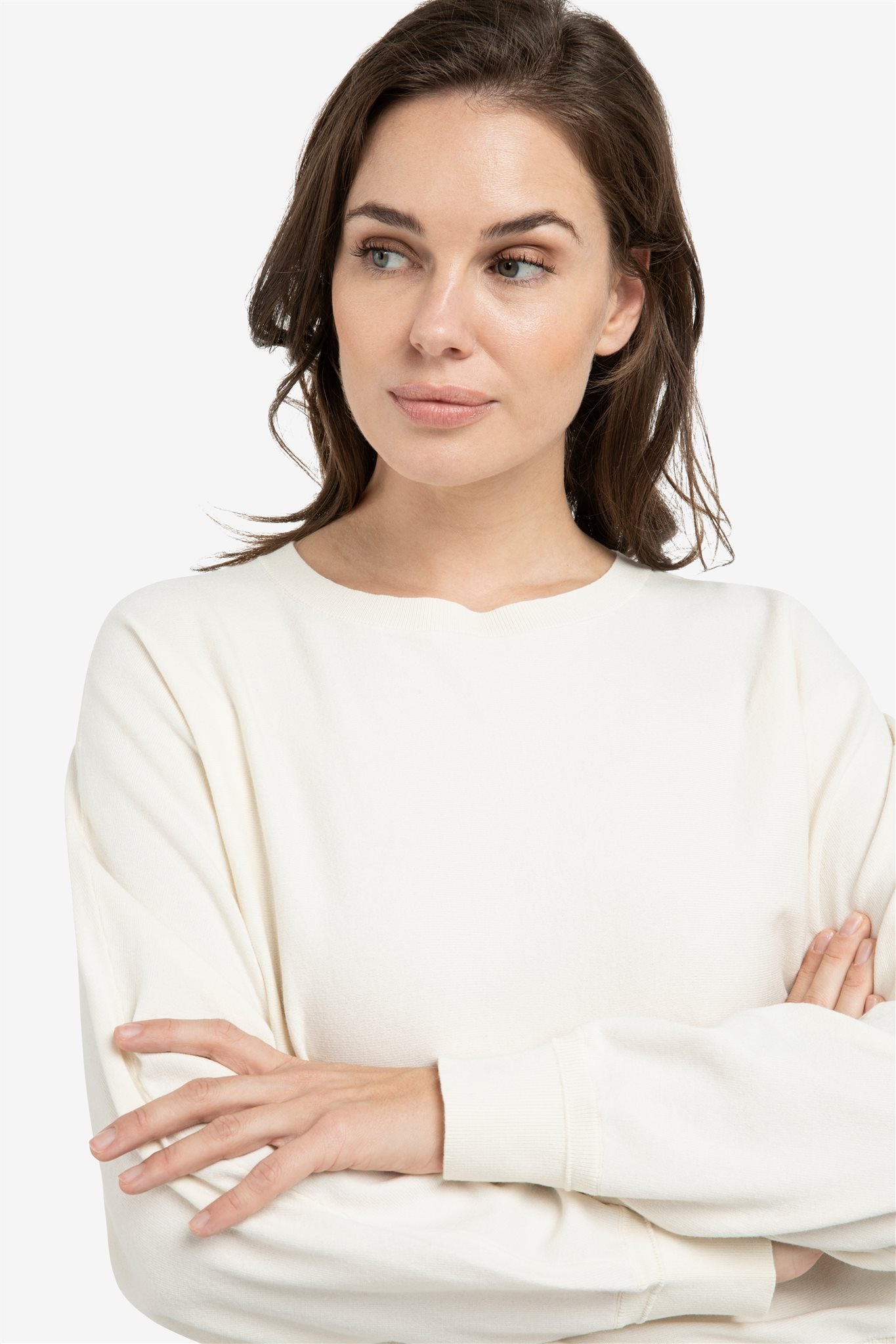 Sweater met Vleermuismouwen