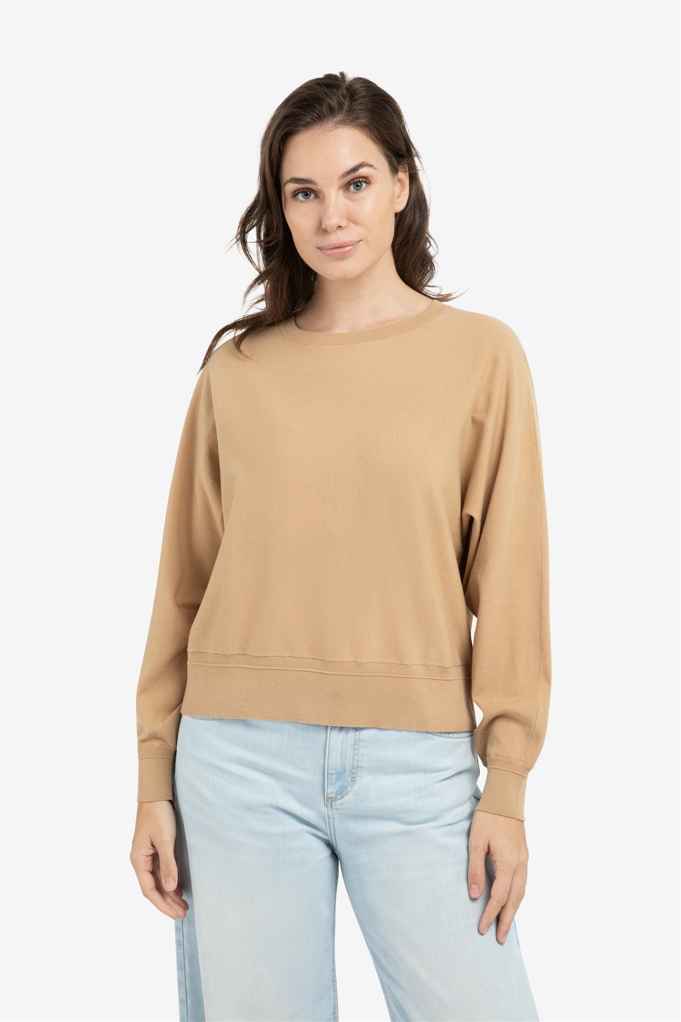 Sweater met Vleermuismouwen