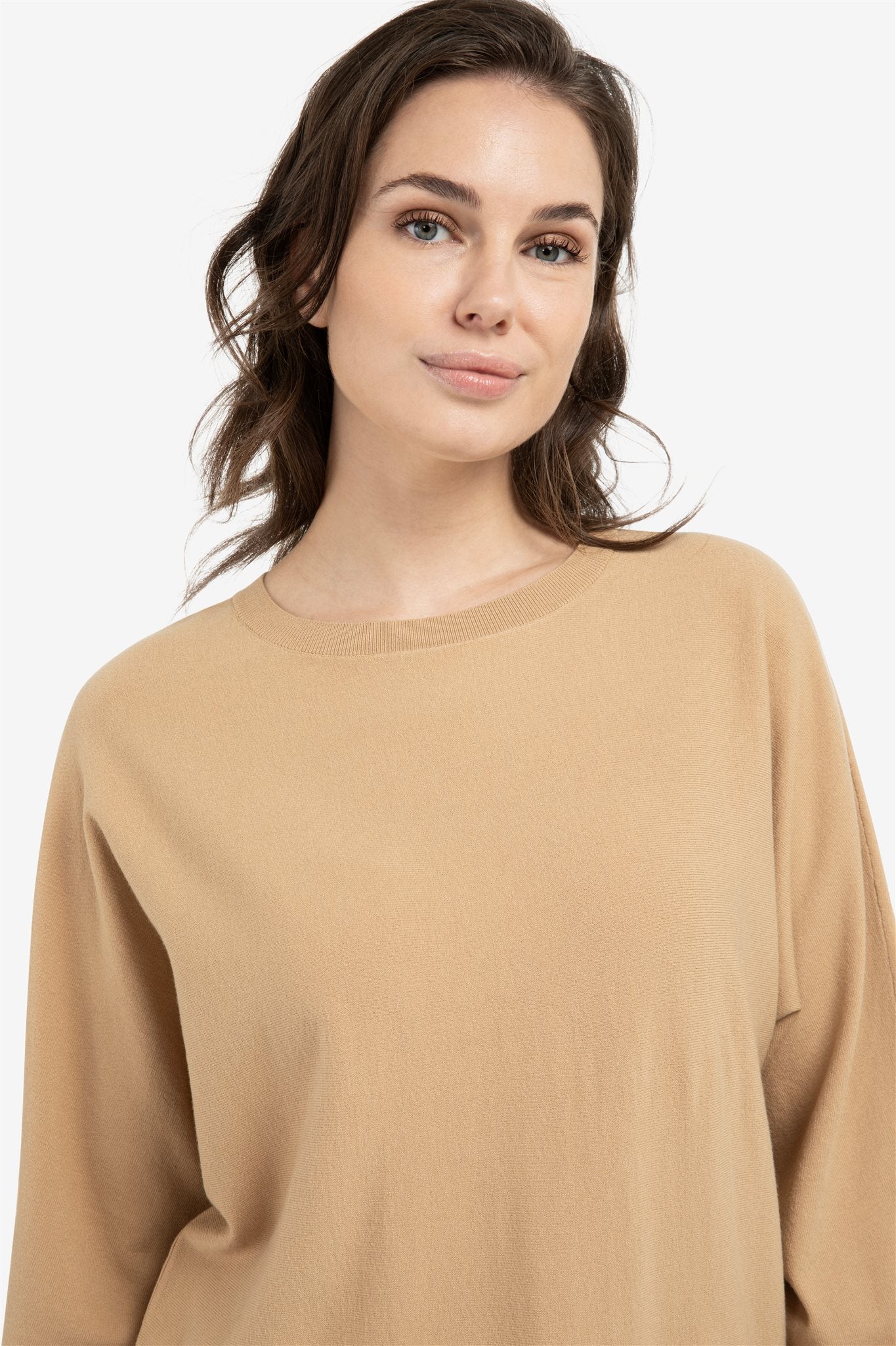 Sweater met Vleermuismouwen