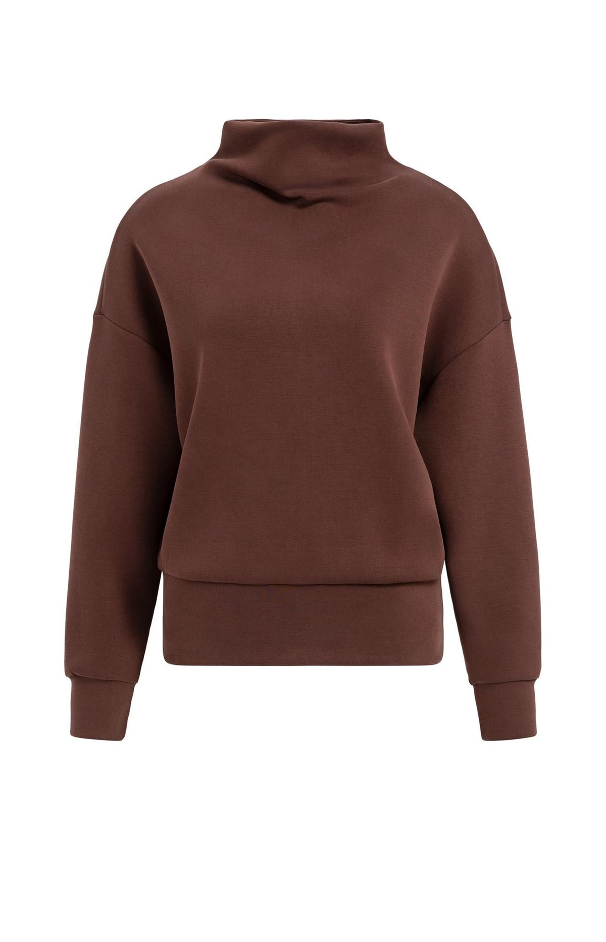 Sweatshirt met Hoge Hals