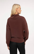 Sweatshirt met Hoge Hals