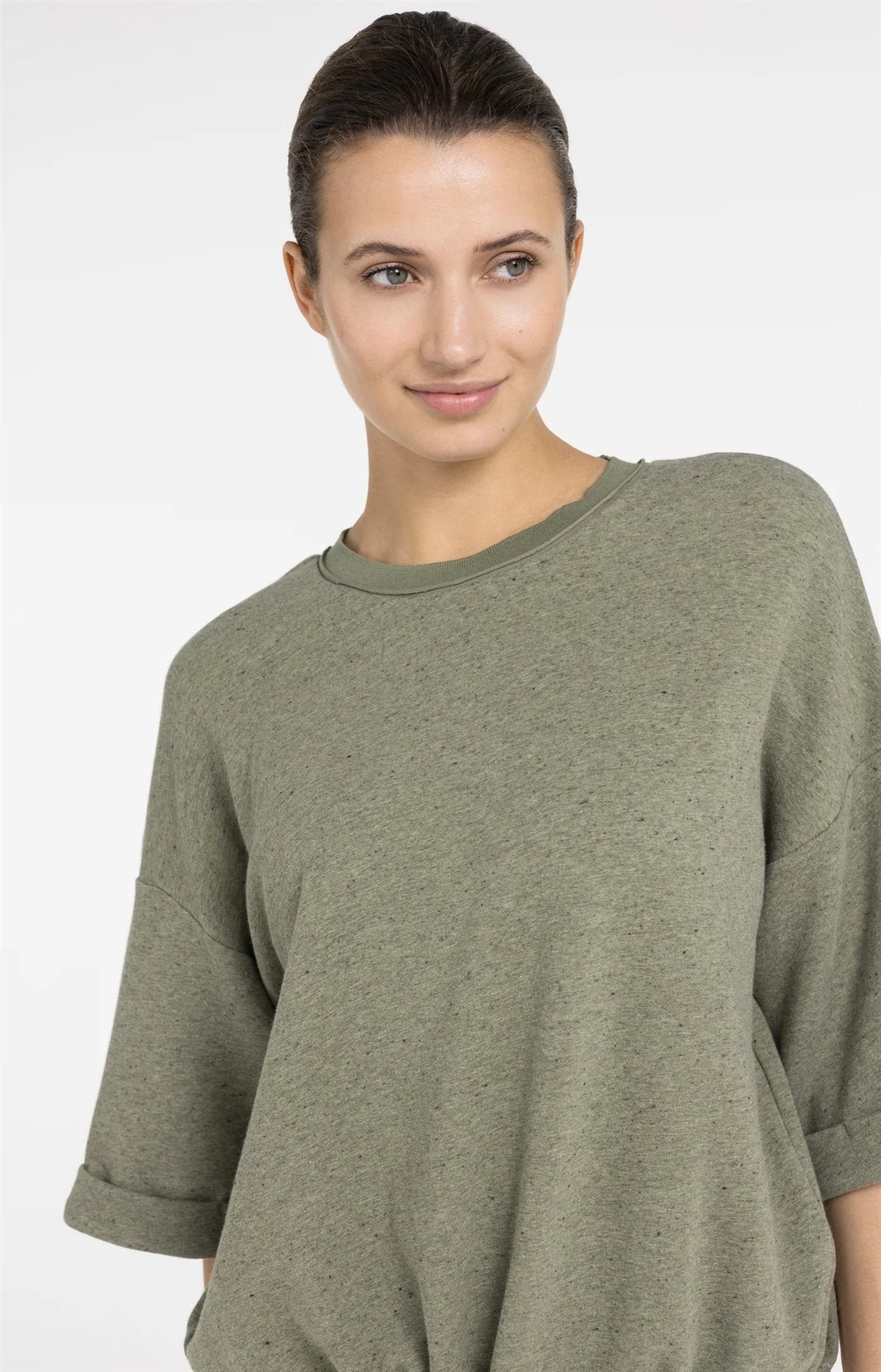 Sweatshirt met Korte Mouwen