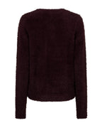 Sweet Fuzzy Burgundy