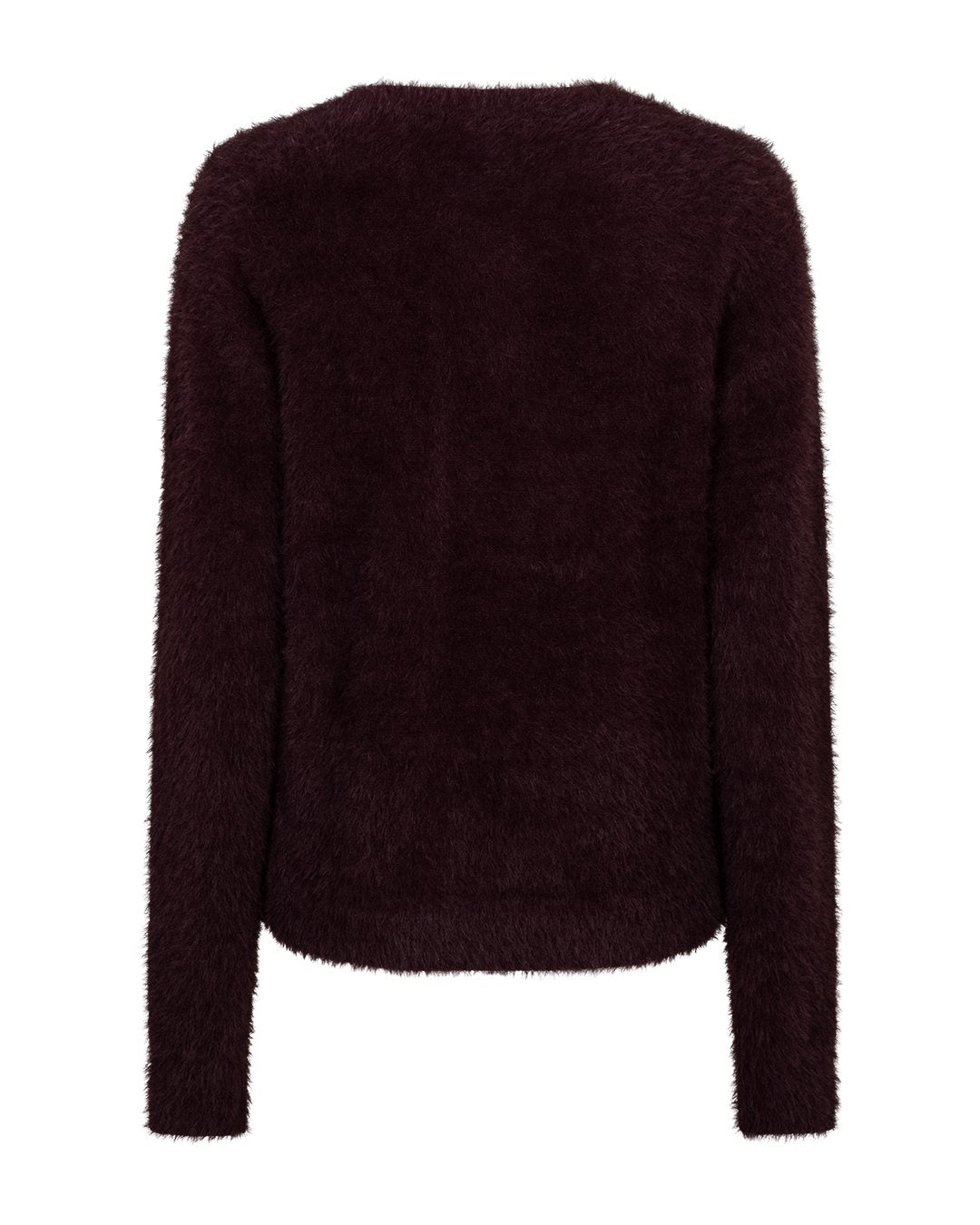 Sweet Fuzzy Burgundy