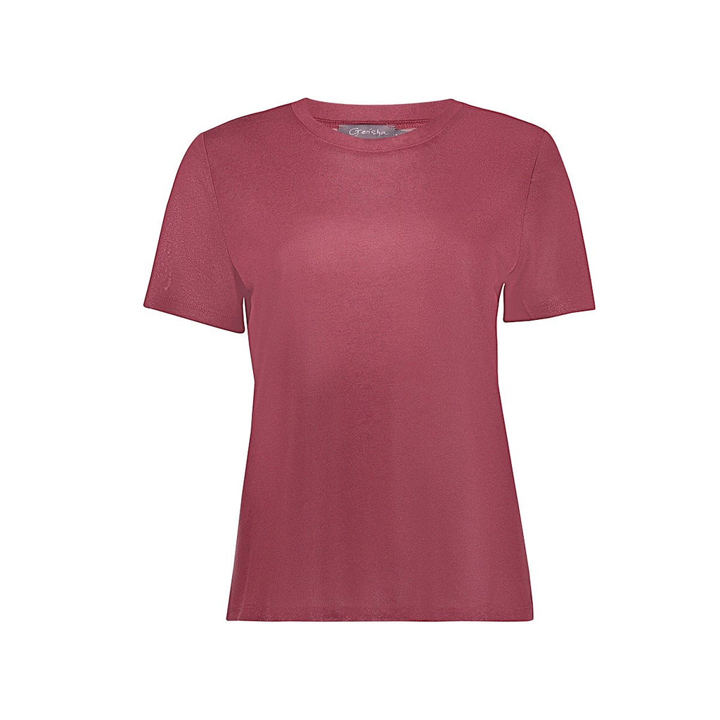 T-shirt met Foil Print