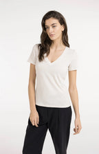 T-shirt met Gewassen Effect