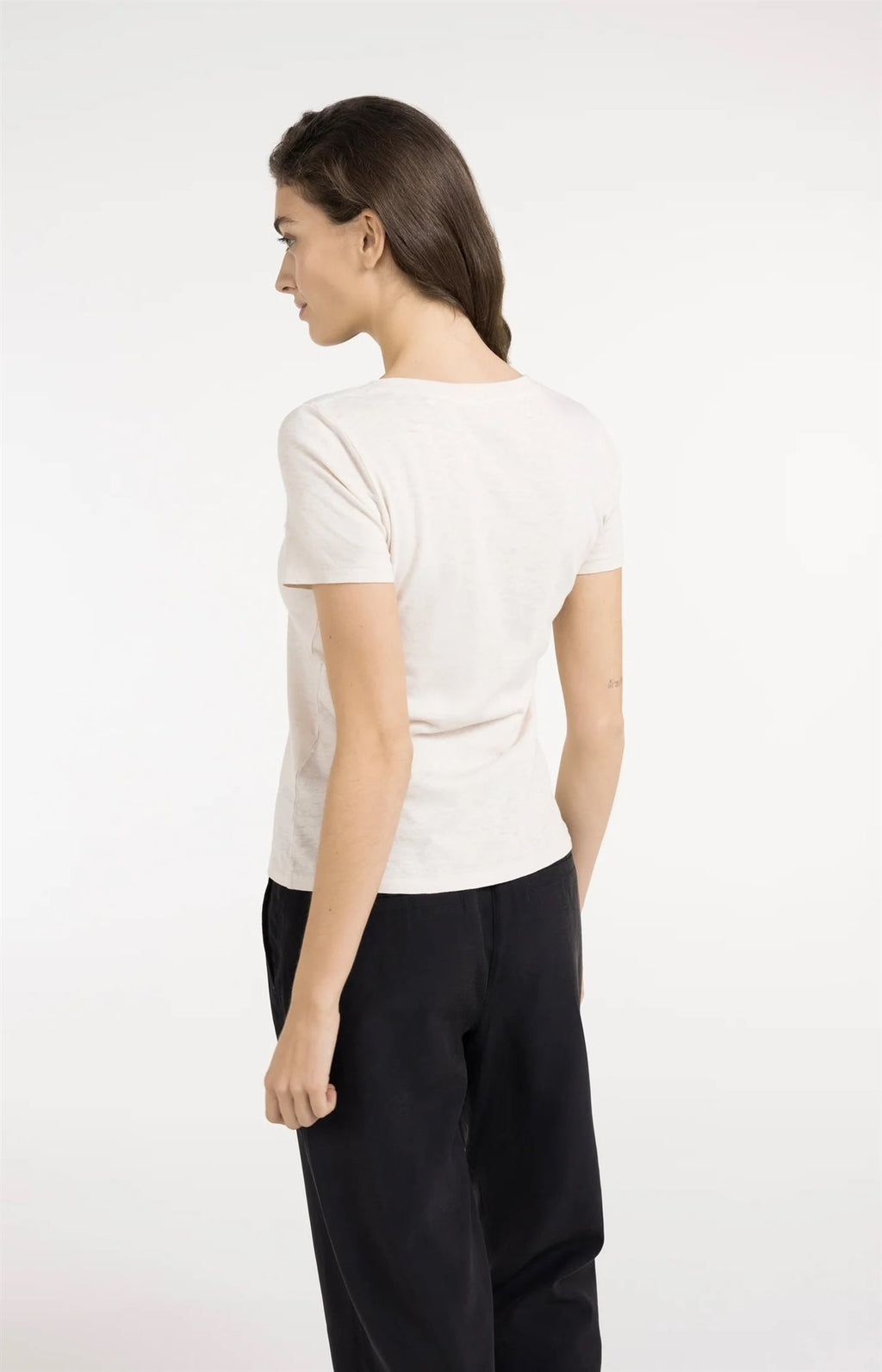 T-shirt met Gewassen Effect