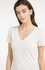 T-shirt met Gewassen Effect