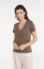 T-shirt met Gewassen Effect