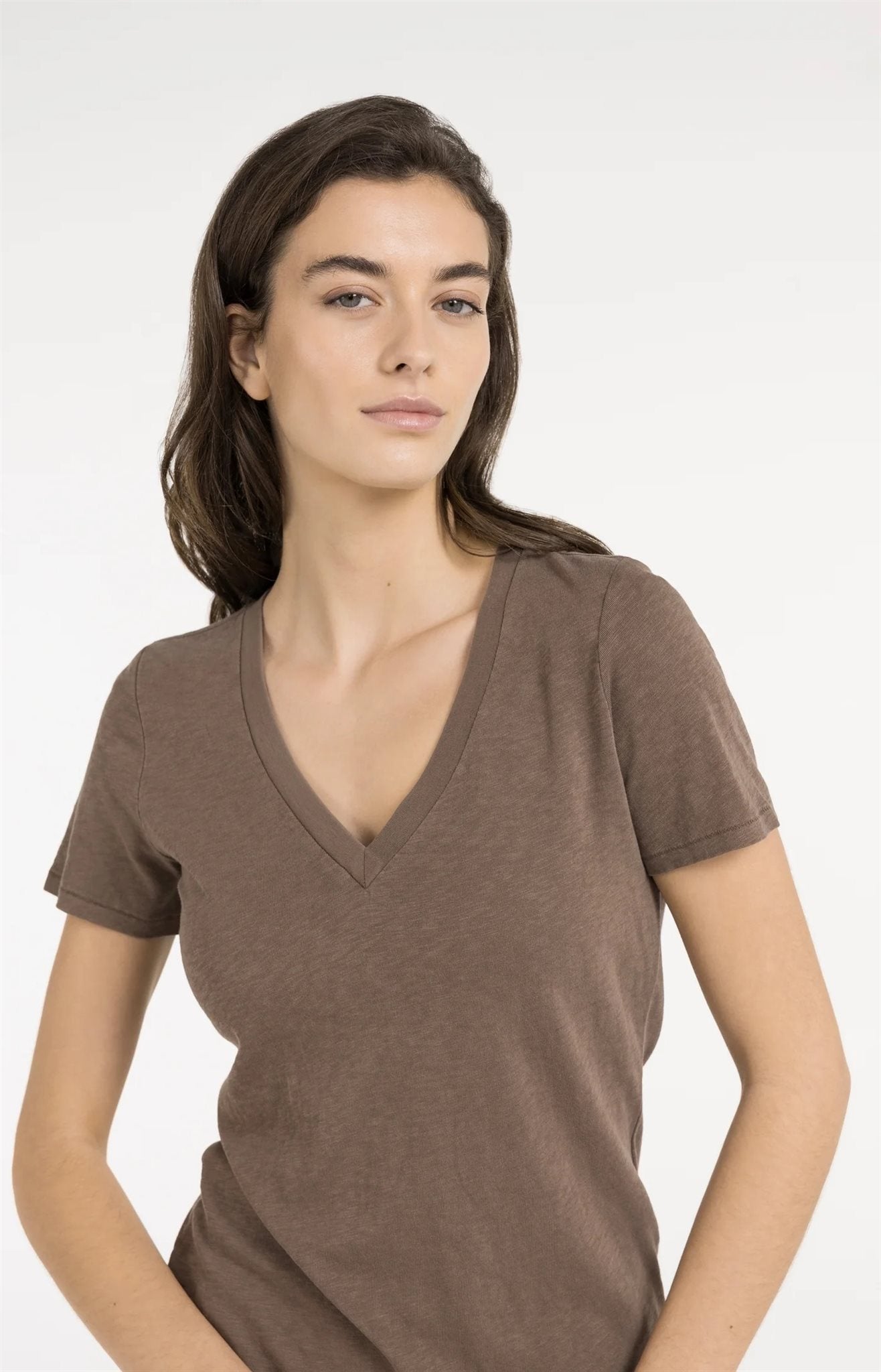 T-shirt met Gewassen Effect