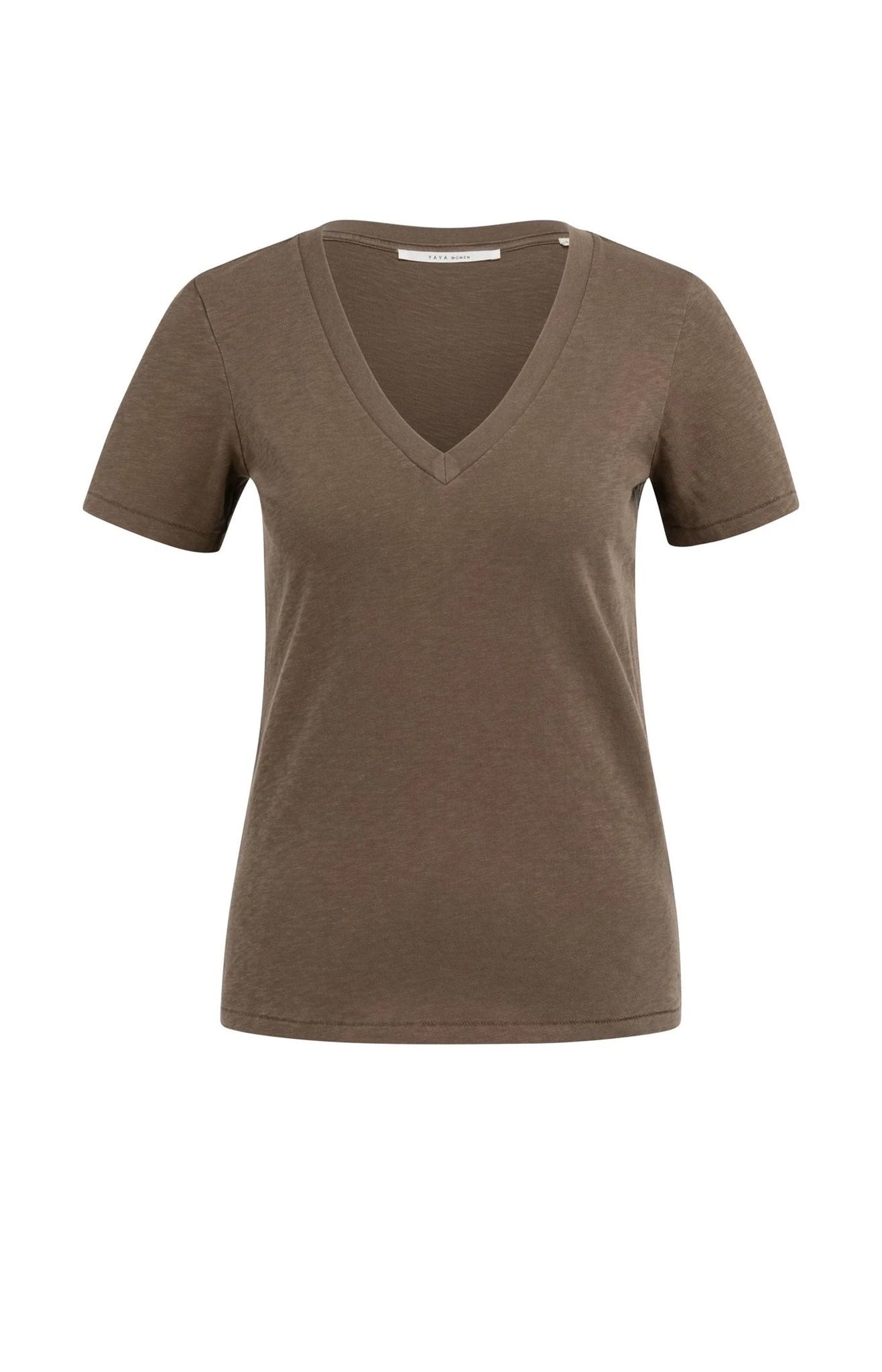 T-shirt met Gewassen Effect