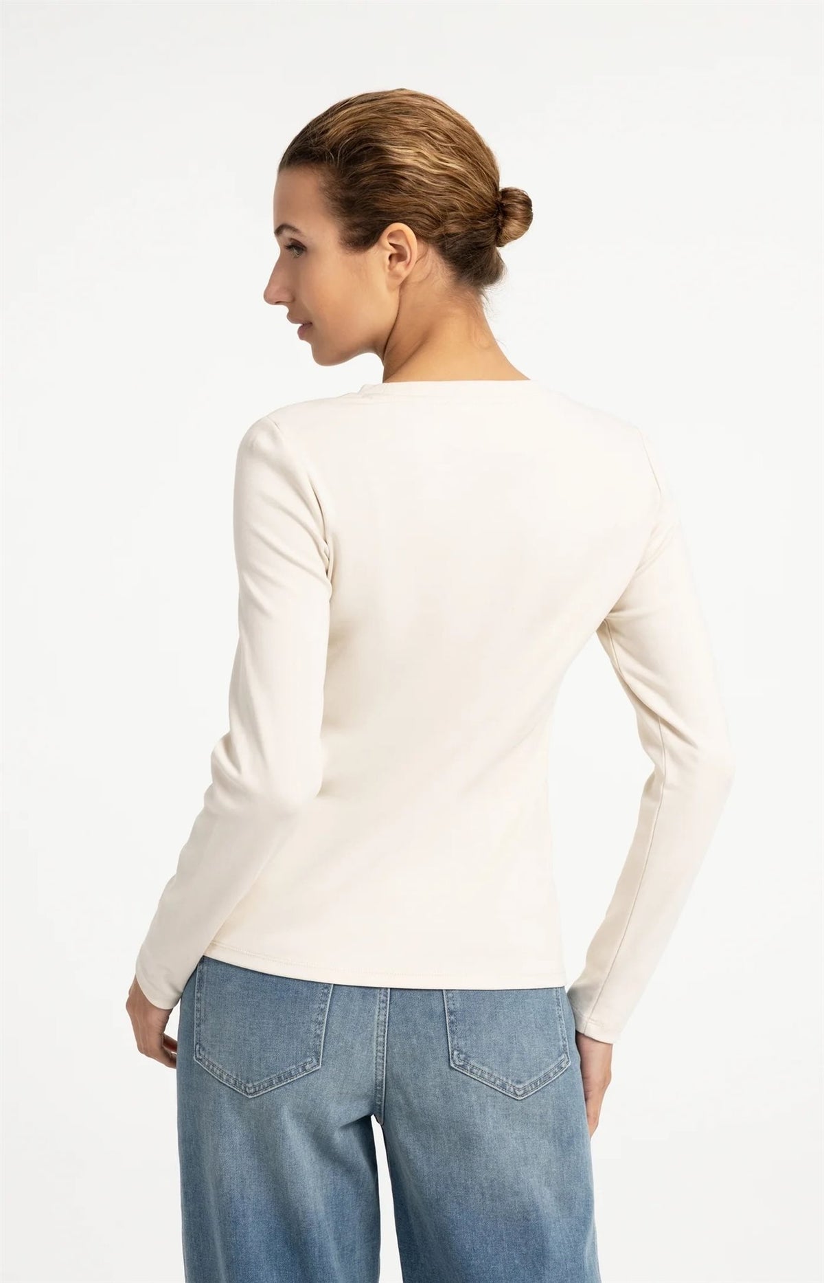 T-shirt met Ronde Hals