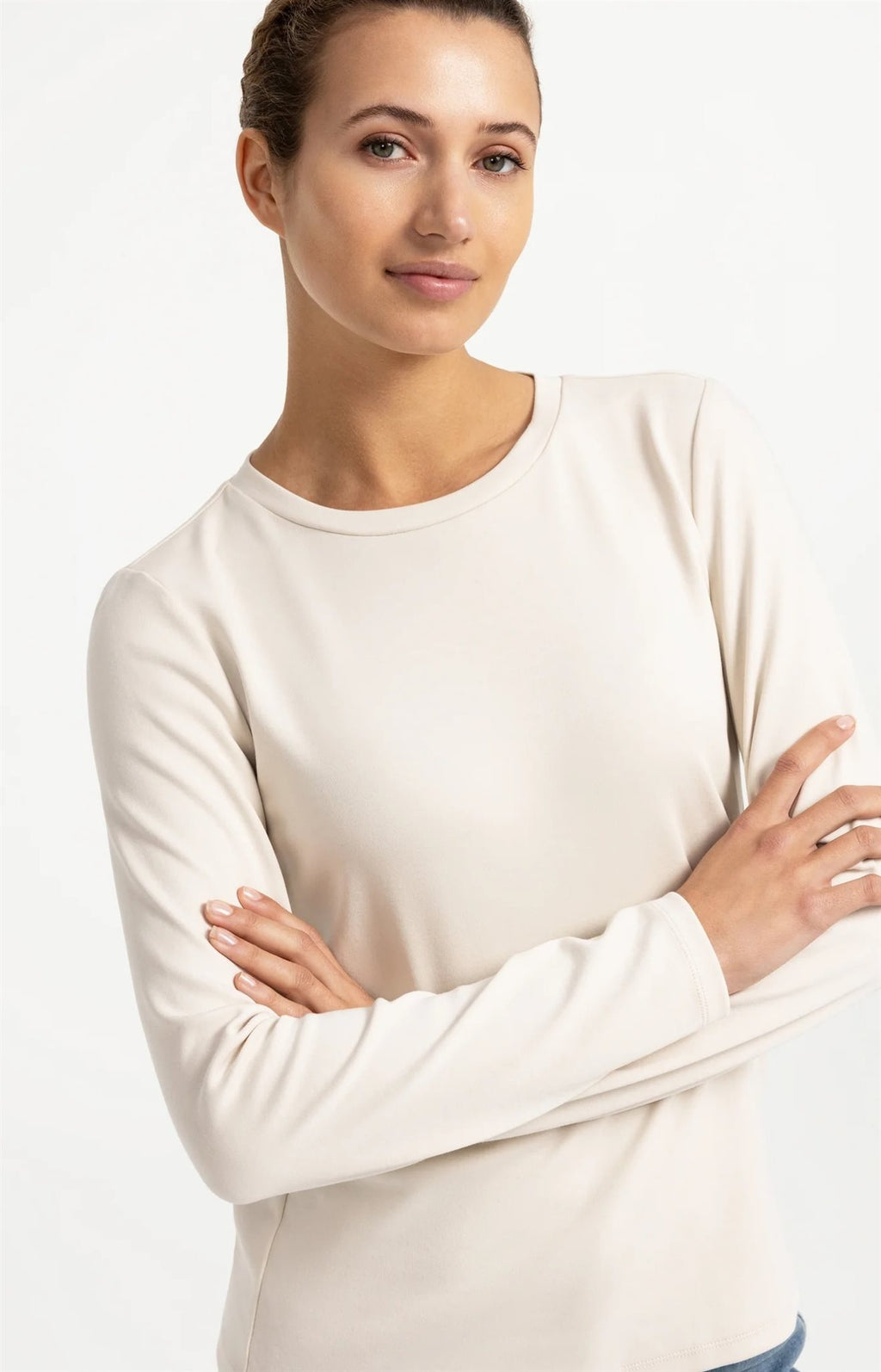 T-shirt met Ronde Hals