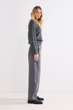 Tailored Barrel-Fit Trousers